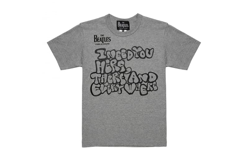 The Beatles COMME des GARCONS CDG PLAY Dover Street Market DSM