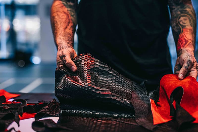 The Shoe Surgeon Upgrades Air Jordan 13 Bred Python Suede