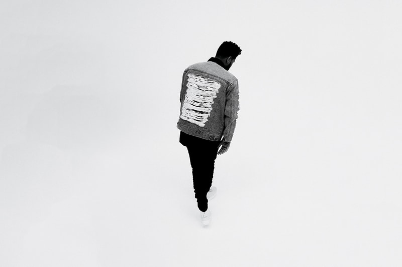 the weeknd puma parallel sneaker shoe collection clothing apparel fashion style footwear news photoshoot streetwear jeans tees t-shirt denim jacket