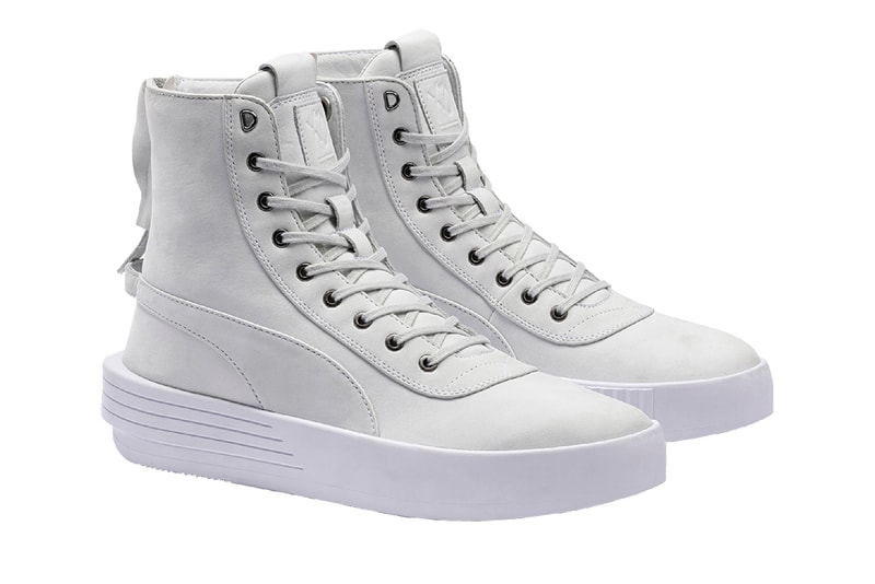 the weeknd puma parallel sneaker shoe collection clothing apparel fashion style footwear news photoshoot streetwear jeans tees t-shirt denim jacket