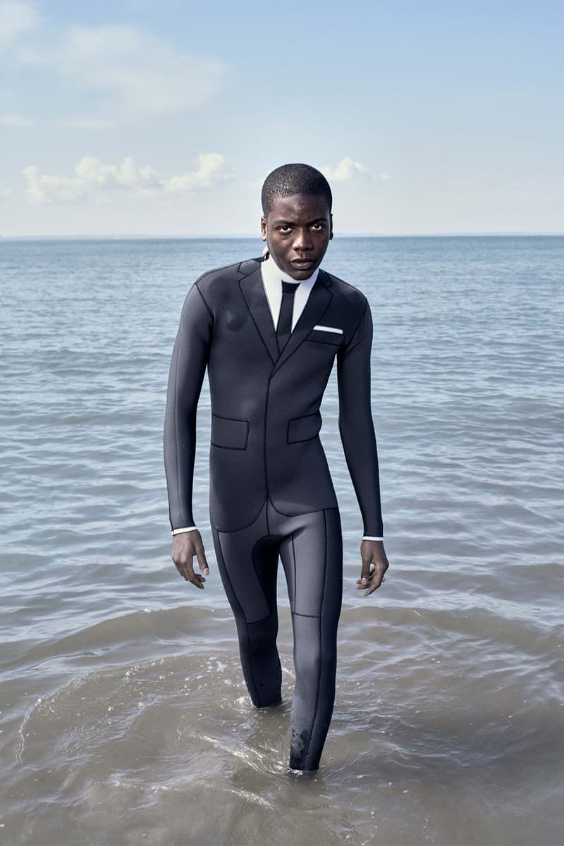 Thom Browne Technical Wetsuit Editorial