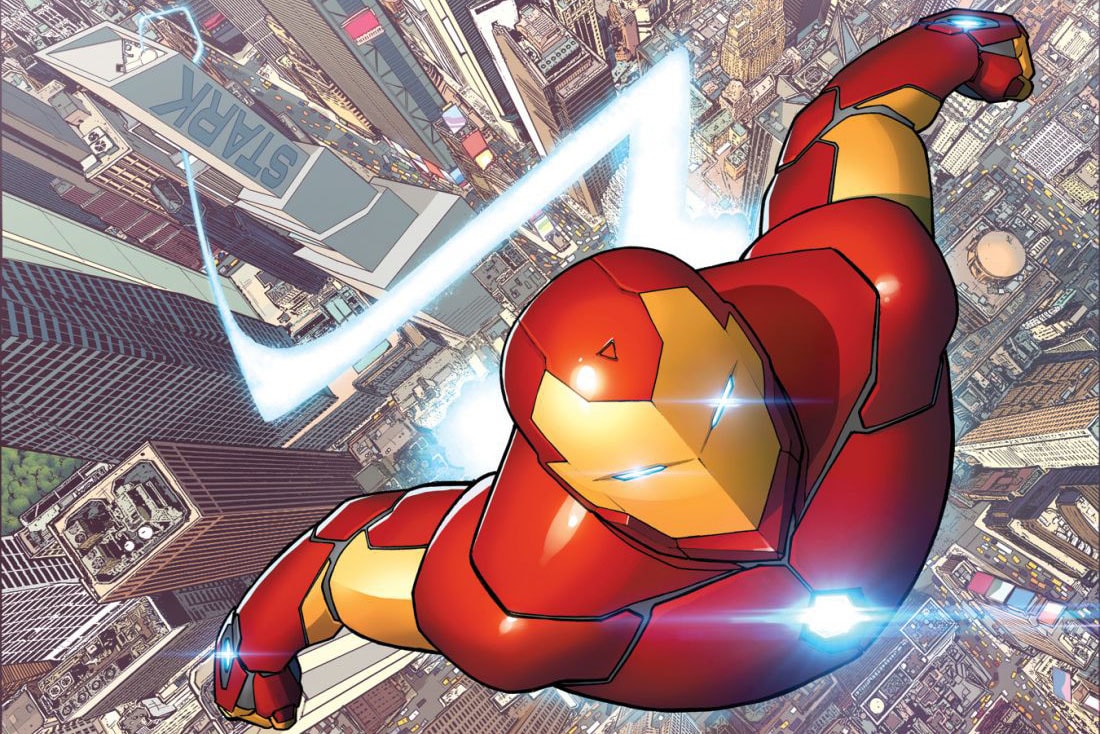 Avengers New York City Iron Man Captain America Spider-Man