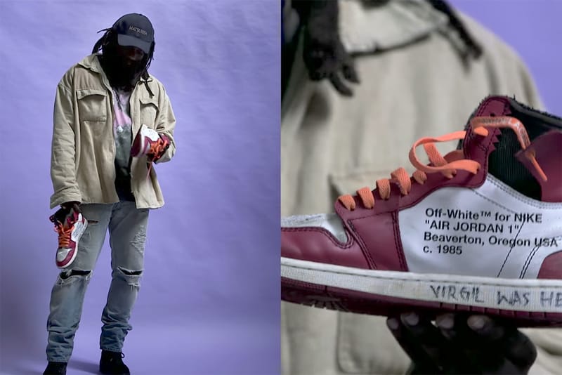 Tremaine Emory Talks Methodology Behind Virgil Abloh's Personalized Air Jordan 1 Seeding