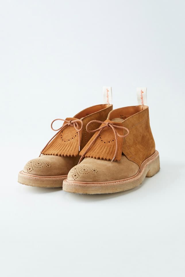 Tricker’s x FilMelange Desert Boots