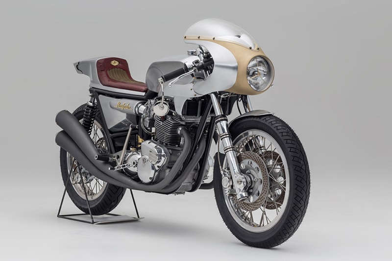 Storik Creates Minimalist Custom Triumph Rafale Metal Motorcycle