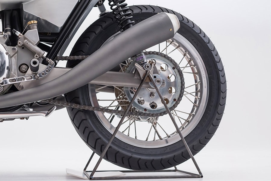 Storik Creates Minimalist Custom Triumph Rafale Metal Motorcycle