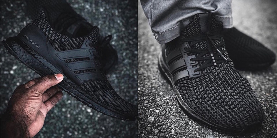 Adidas Ultraboost 4 0 Triple Black Detailed Look Hypebeast Adidas Ultraboost 4 0 Triple Black Detailed Look Hypebeast