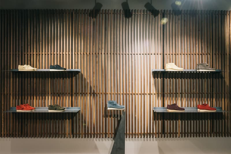 UBIQ x Clarks Originals Pop-Up in Philadelphia Trigenic Evo store interior