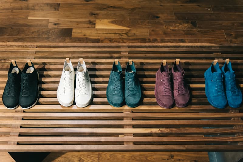 UBIQ x Clarks Originals Pop-Up in Philadelphia Trigenic Evo sneaker lineup