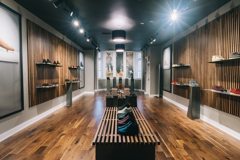 UBIQ x Clarks Originals Pop-Up in Philadelphia Ubiq store interior