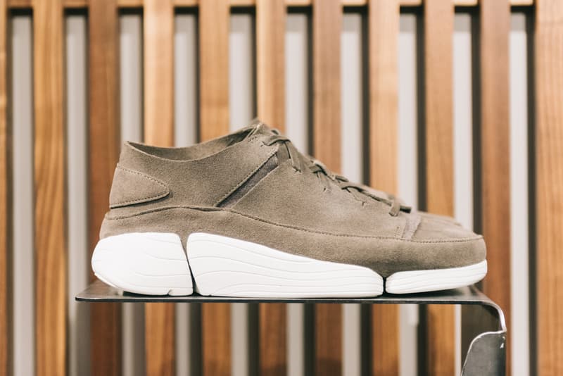 UBIQ x Clarks Originals Pop-Up in Philadelphia Trigenic Evo cola leather sneaker