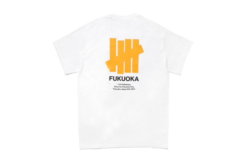 UNDEFEATED Fukuoka Opening T Shirts Exclusive Tees 2017 August 26 Release Date Info store retail shop japan