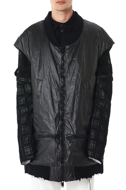 UNDERCOVER  TARP BOMBER Vest WAISTCOAT