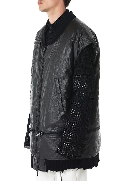 UNDERCOVER  TARP BOMBER Vest WAISTCOAT