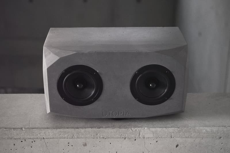 Utopia High-End Titan Brutalist Concrete Speaker