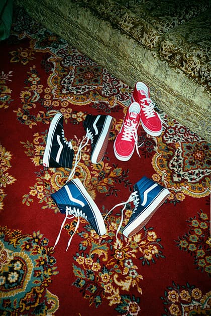 Vans Japan 2017 Fall Winter Collection Lookbook Sk8 Hi Old Skool Classic Slip On half Cab