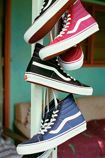 Vans Japan 2017 Fall Winter Collection Lookbook Sk8 Hi Old Skool Classic Slip On half Cab