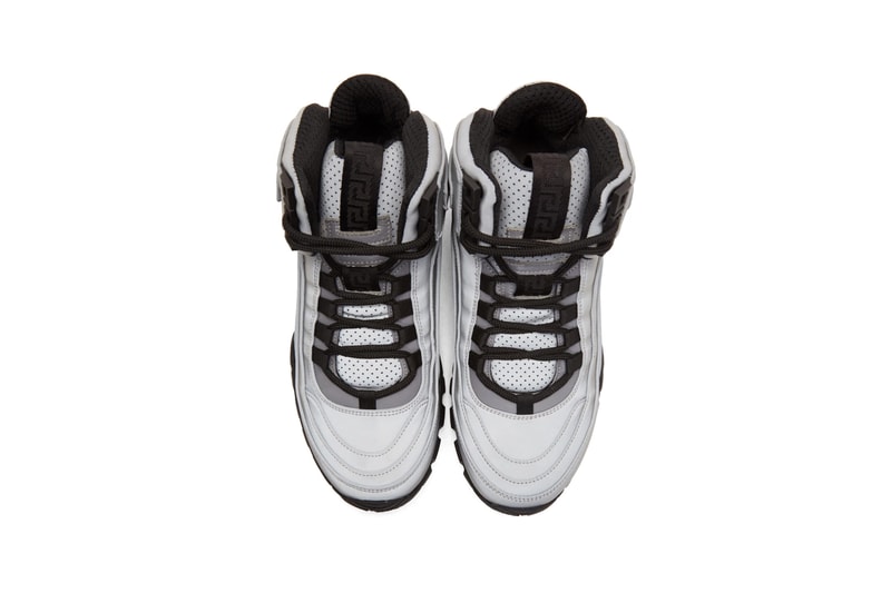 Versace Greek Key Formal High Top Sneaker