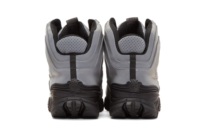 Versace Greek Key Formal High Top Sneaker