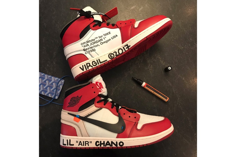 Virgil Abloh Gifts Air Jordan 1s to Chance the Rapper