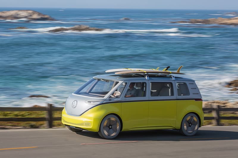 Volkswagen Micro Electric Bus Hippie Van I.D. Buzz