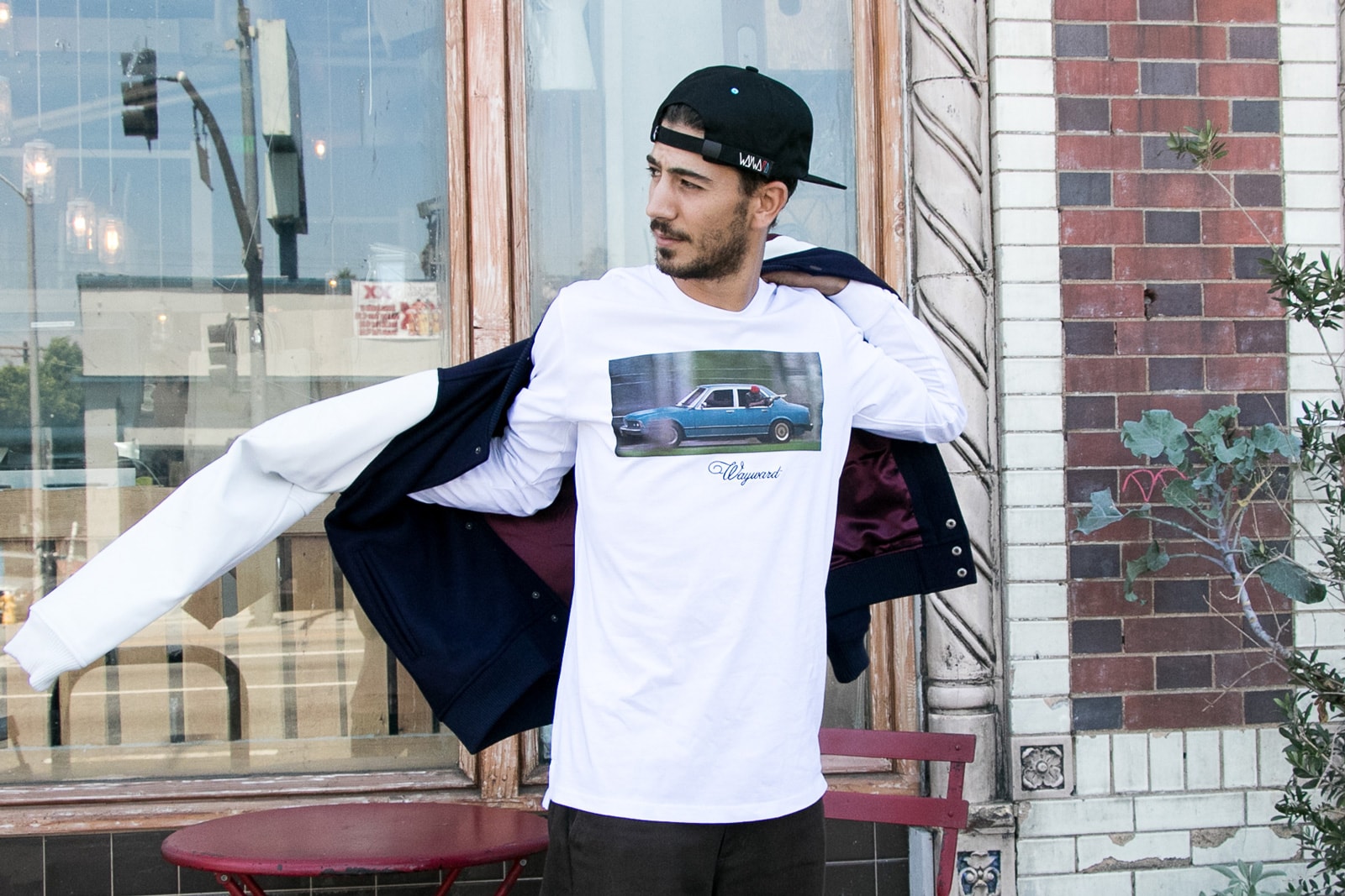 Automotive Print T-Shirt Streetwear Trend
