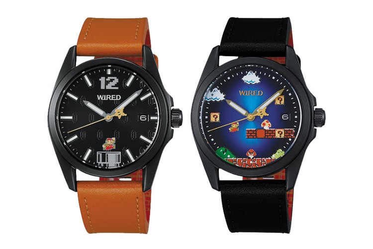 Wired Pays Homage to 'Super Mario Bros.' With Game Level-Inspired Timepieces