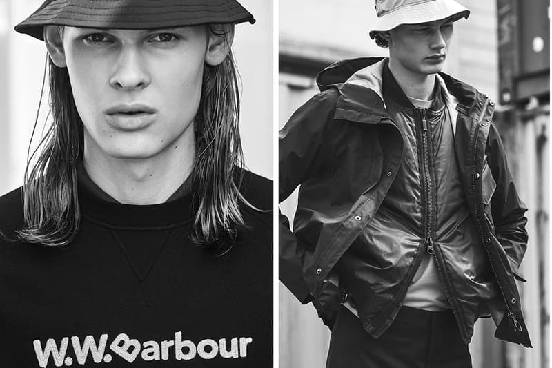 Wood Wood x Barbour Collaboration First Look Lookbook