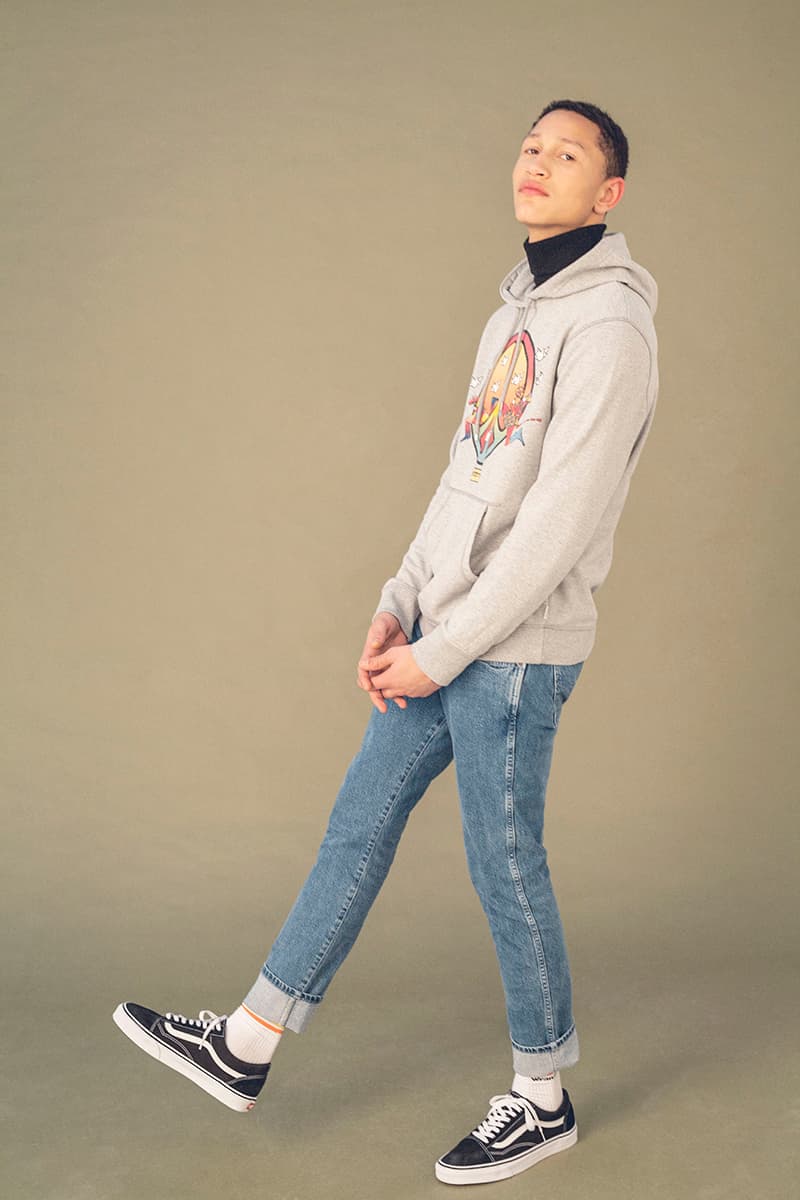 Peter Max Wrangler Jeans Autumn/Winter Collection Flower Power Peace Sign Woodstock Psychedelic Art