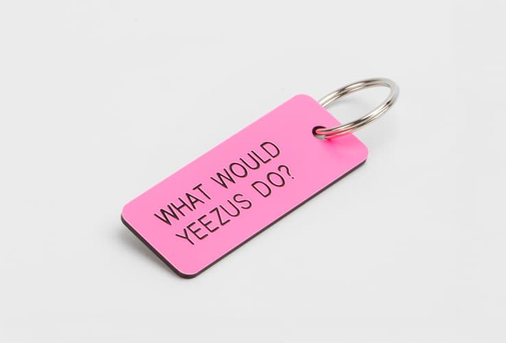 colette What Would Yeezus Do Keychain