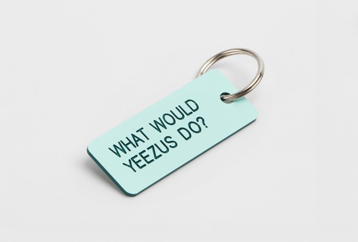 colette What Would Yeezus Do Keychain