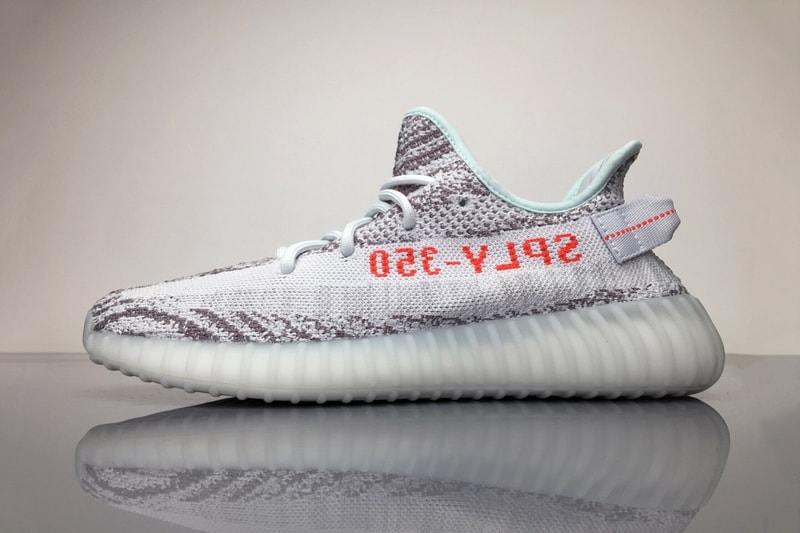 adidas Originals YEEZY BOOST 350 V2 Blue Tine Semi Frozen Yellow Leaked Photos Footwear Shoes Sneakers Low Top Kanye West