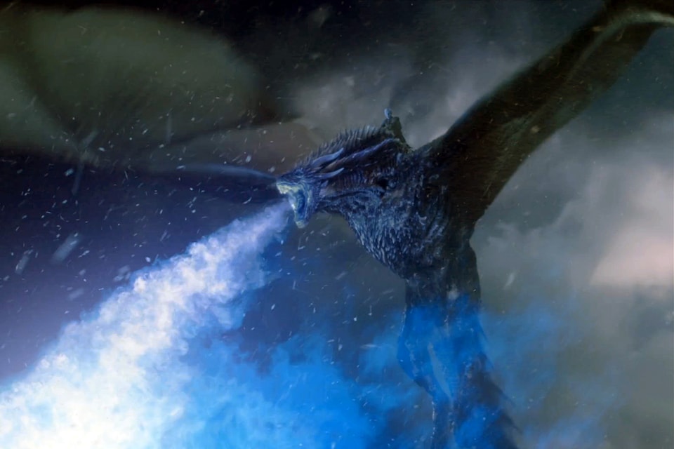 toothless blue fire