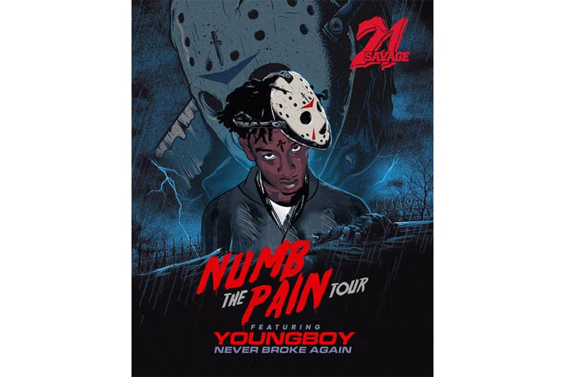 21 Savage NBA YoungBoy Numb The Pain Tour