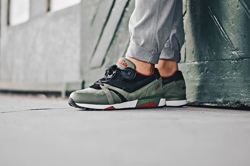 Diadora N9000 Lichen Green Colorway Release Date Info Drops