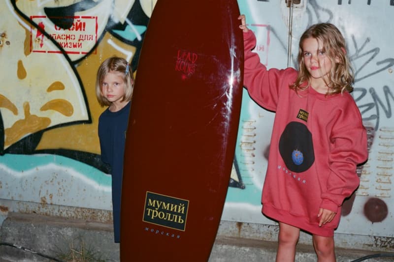 Gosha Rubchinskiy Mumiy Troll Morskaya Capsule Collection