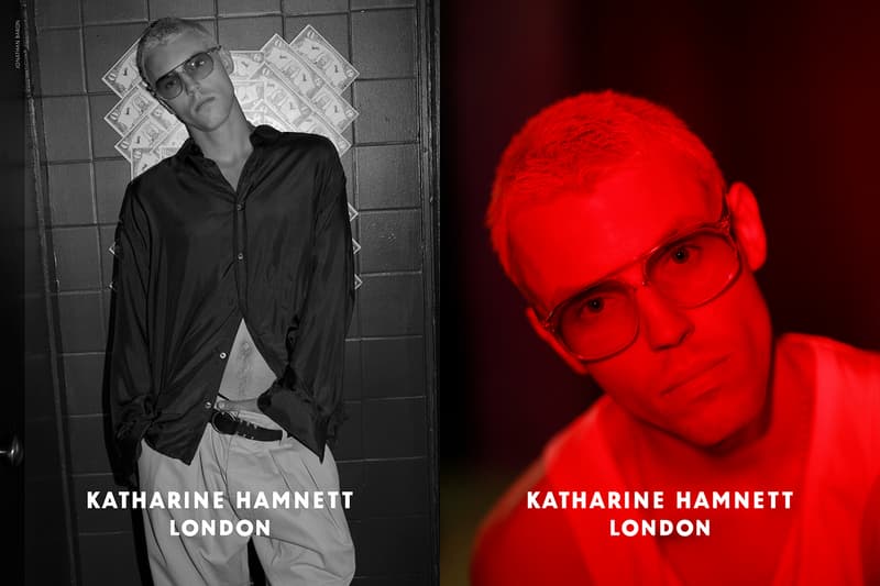 Katharine Hamnett Fall/Winter 2017 Menswear Interview Relaunch t-shirts tees kanye west clothing style fashion designer typography slogan 58% DON'T WANT PERSHING Margaret Thatcher