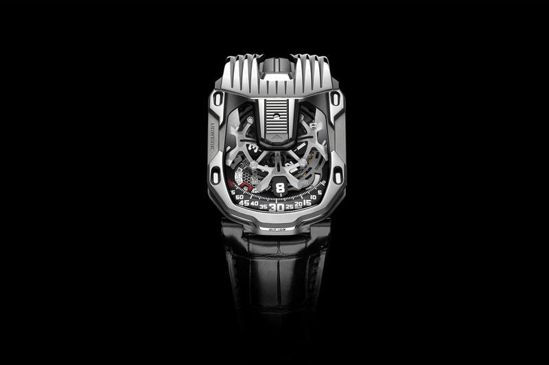 Urwerk UR 105 CT Streamliner Watches Accessories 20th Anniversary Limited Edition Titanium Black PVD