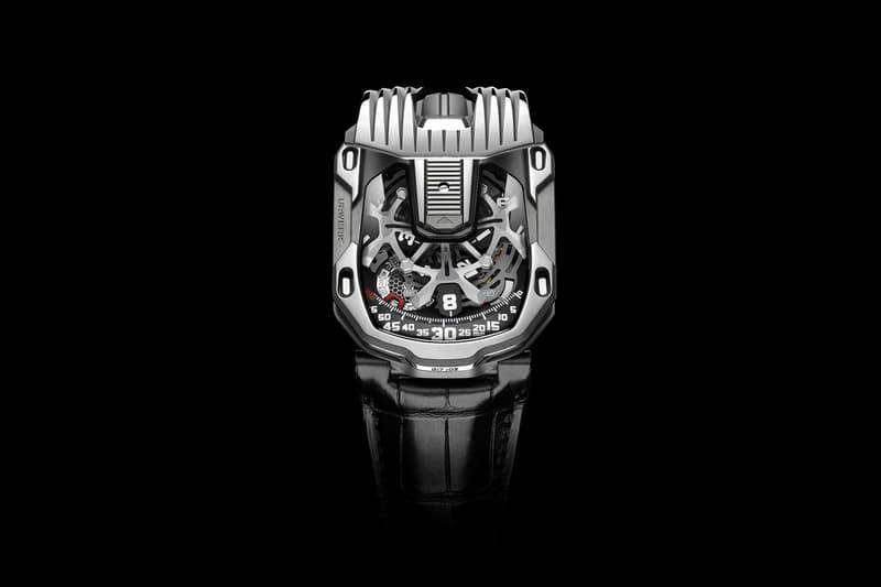 Urwerk UR 105 CT Streamliner Watches Accessories 20th Anniversary Limited Edition Titanium Black PVD