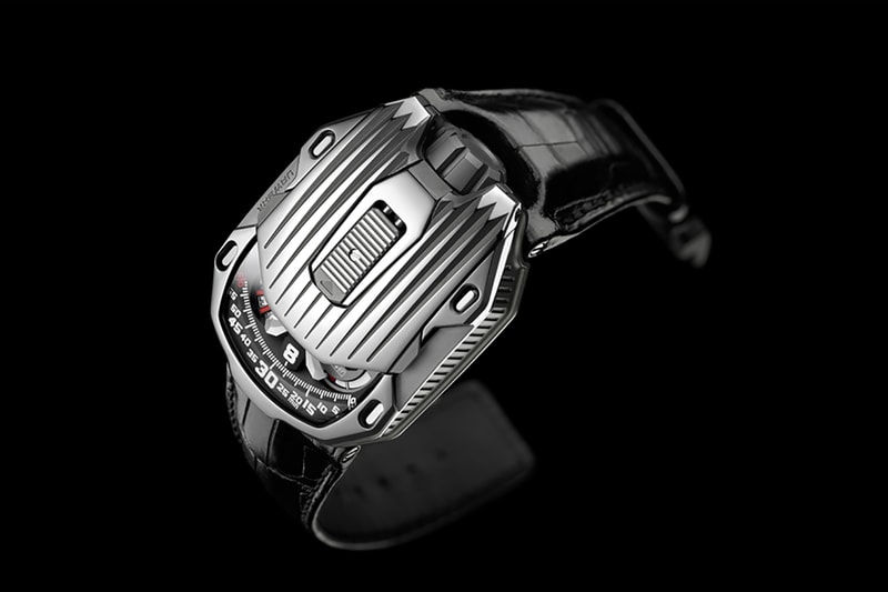 Urwerk UR 105 CT Streamliner Watches Accessories 20th Anniversary Limited Edition Titanium Black PVD