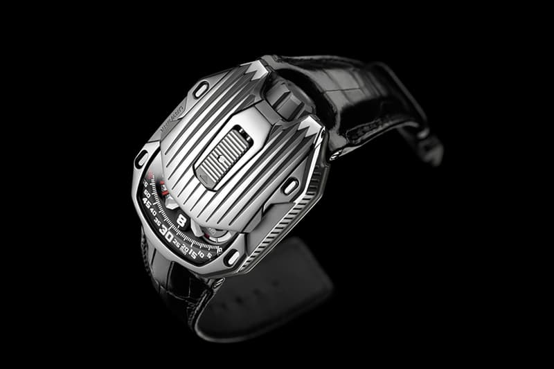Urwerk UR 105 CT Streamliner Watches Accessories 20th Anniversary Limited Edition Titanium Black PVD