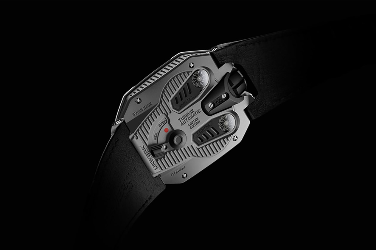 Urwerk UR 105 CT Streamliner Watches Accessories 20th Anniversary Limited Edition Titanium Black PVD