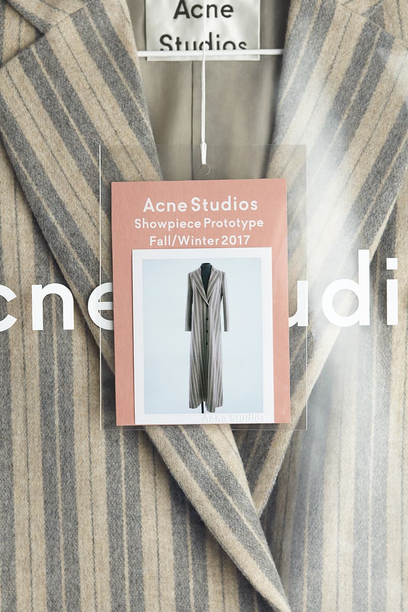 Acne Studios Showpiece Prototype Exclusive Limited Range Leather Jacket