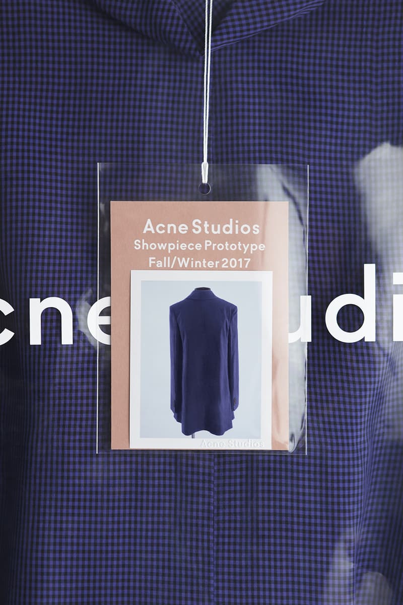 Acne Studios Showpiece Prototype Exclusive Limited Range Leather Jacket