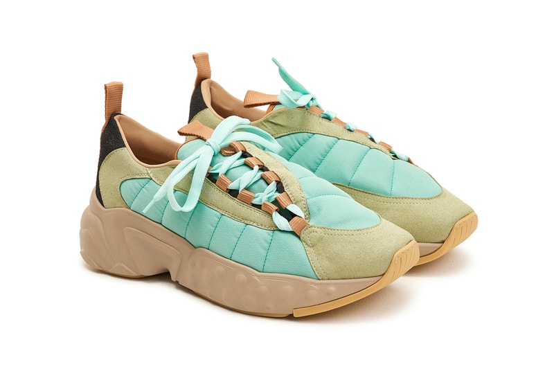Acne Studios Sofiane Sneakers Mint Green 2017 September Fall Winter Release Date Info Shoes Footwear Tres Bien dad ugle bulky