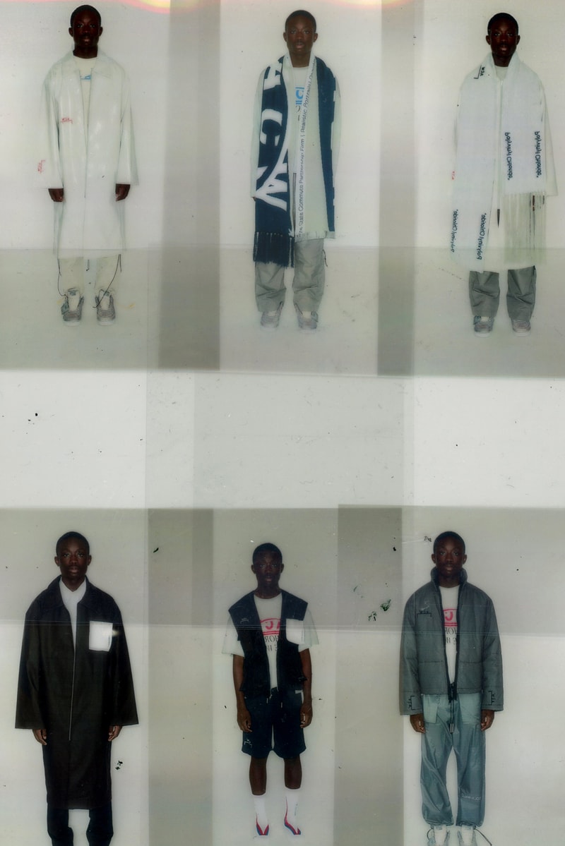 A COLD WALL Samuel Ross Spring Summer 2018 Lookbook Tops Bottoms Jackets Vests Pants Shirts Tees