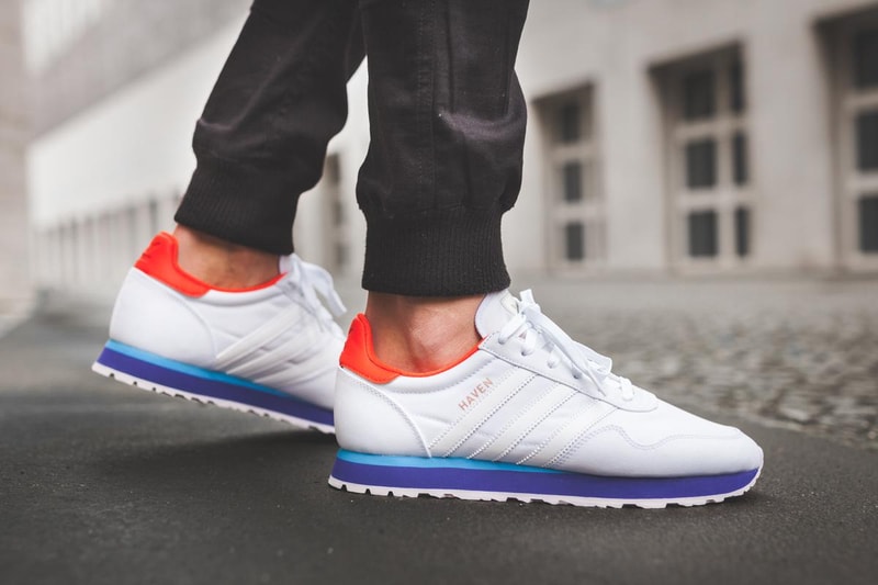adidas Core Black White Haven Silhouette Sneaker Afew Runner