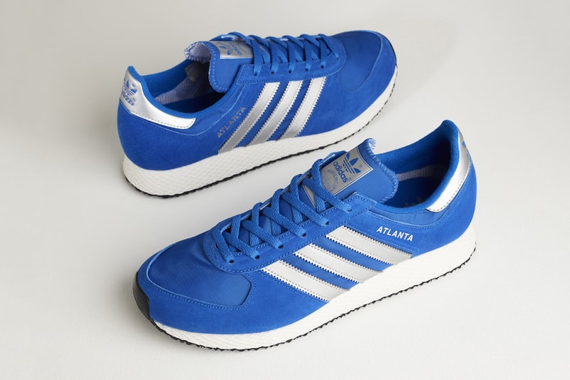 adidas Originals Atlanta size Exclusive Blue Silver Maroon Gold 2017 September 15 Release Date Info Sneakers Shoes Footwear