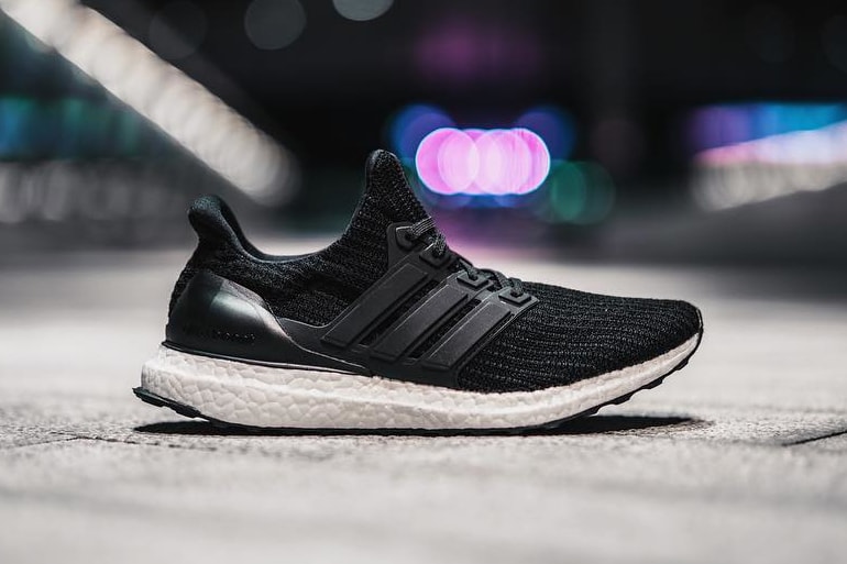 adidas UltraBOOST 4.0 Core Black Footwear Sneakers Running Shoes Three Stripes