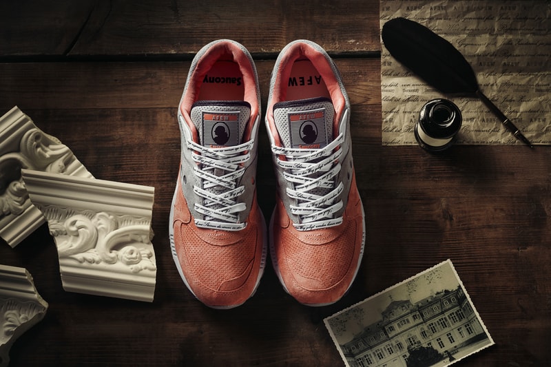 Afew Saucony Shadow Master 5000 footwear pink grey premium pigskin suede release date info drop October 14